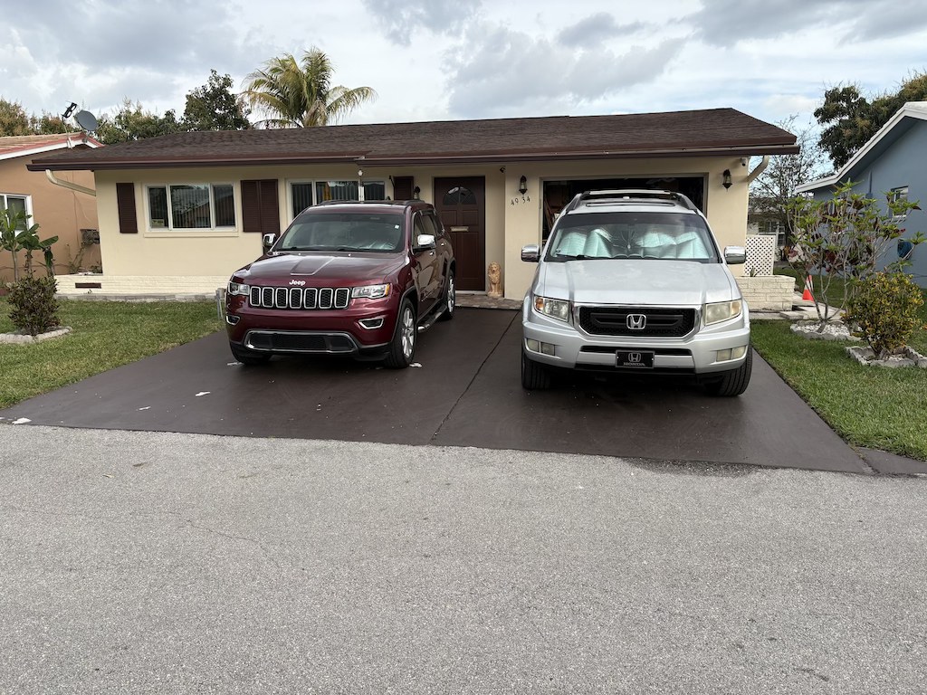 Before garage transformation